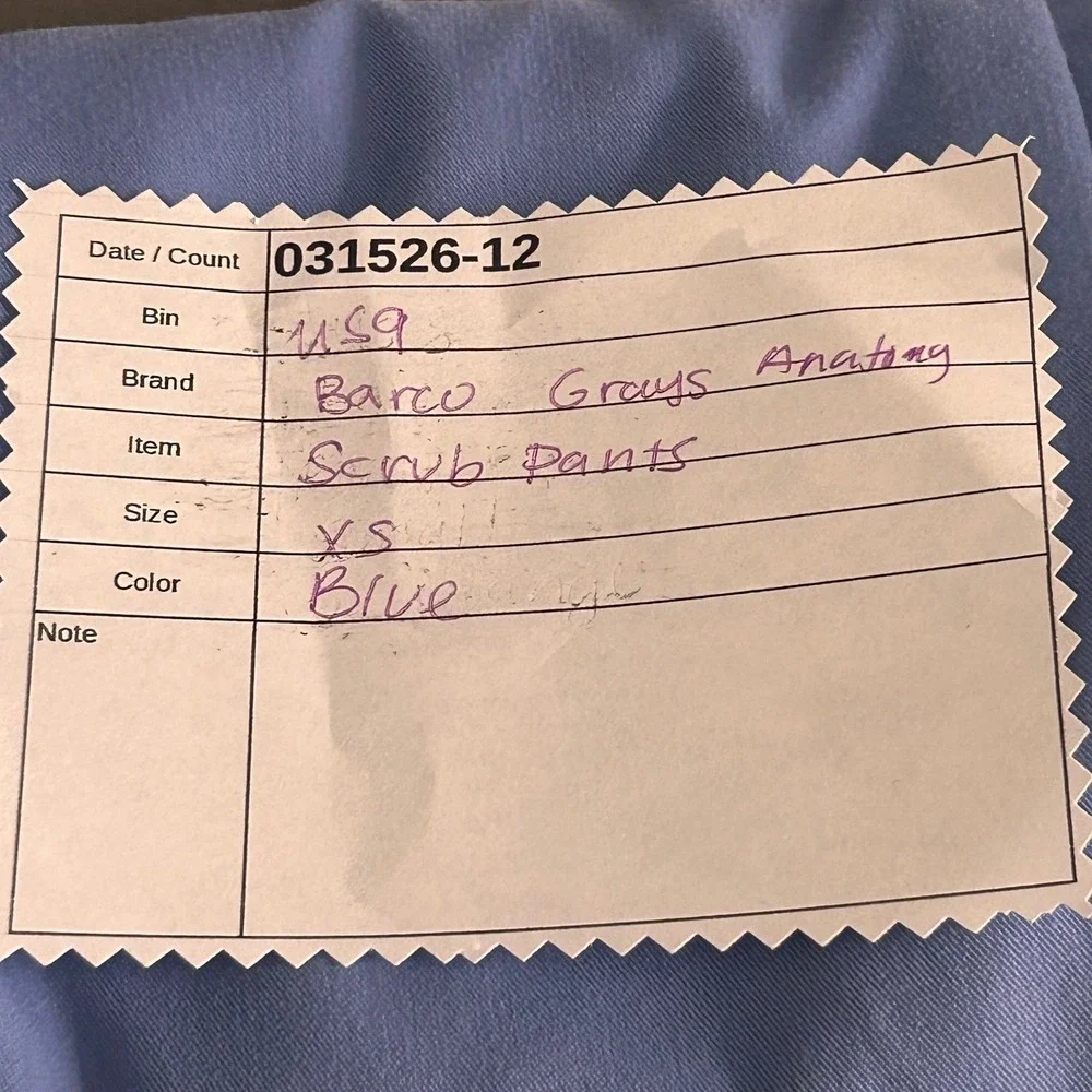 Greys Anatomy Scrub Pants‎ Blue XS